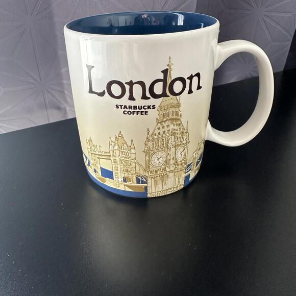 Starbucks Other - Starbucks London Coffee MUG 2014 Global Icon Collectors Series Big Ben 16 Oz.